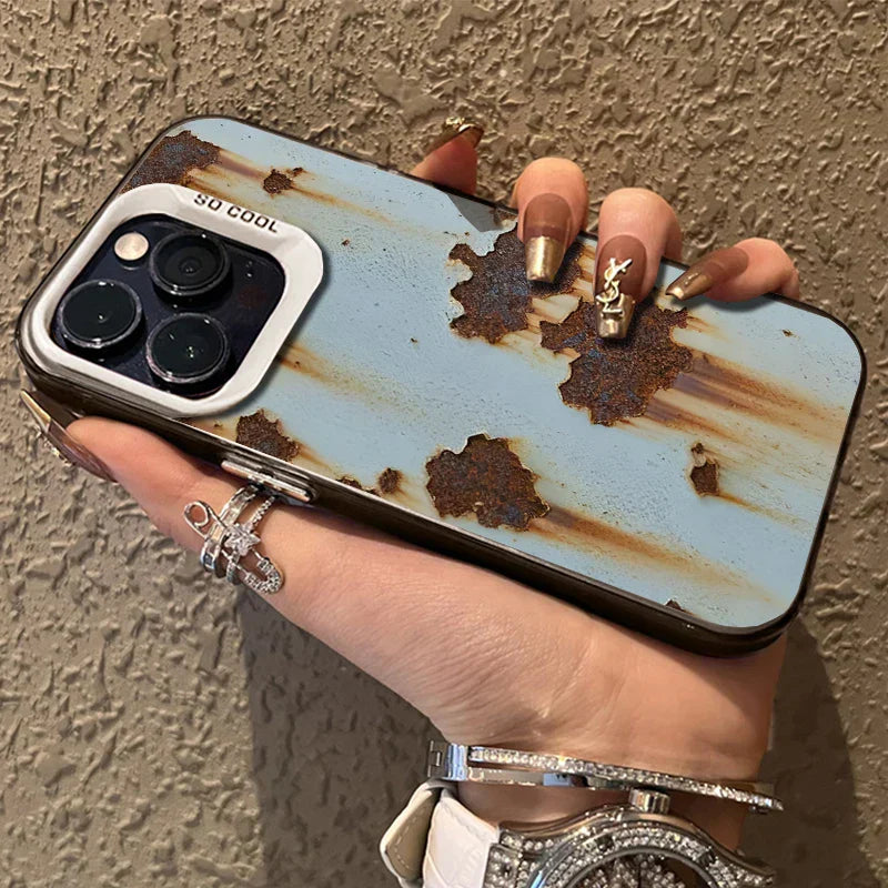 Tough Durable Metal iPhone Phone Case
