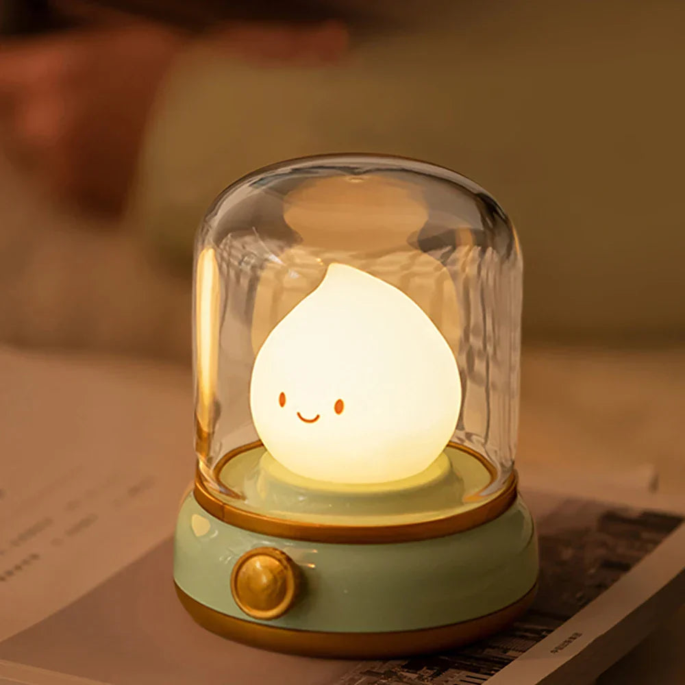 Vintage Style LED Nightlight Warm USB Lamp
