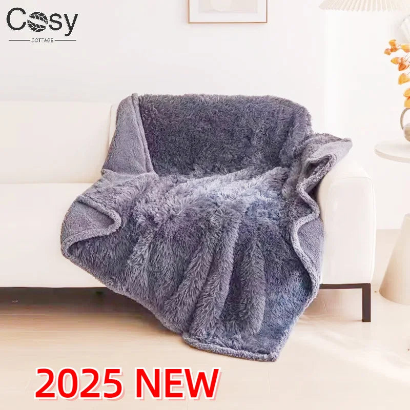 Plush Soft Throw Blanket for Bed and Sofa - Yeezlab
