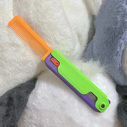 Unique 3D Foldable Hair Comb