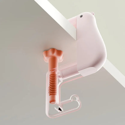 Space Saving Under Desk Hanging Hooks