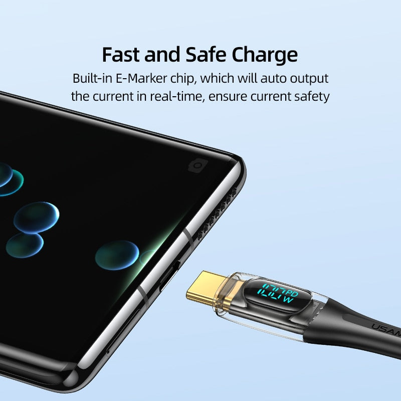 Quick Charge LED Fast Charging USB Cable