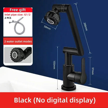 Modern 360 Rotating LED Bathroom Faucet