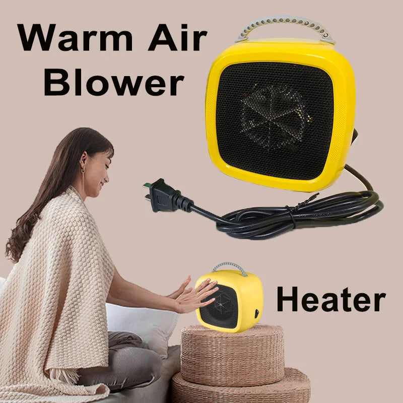 Compact Electric Space Heater Mini Portable Ceramic