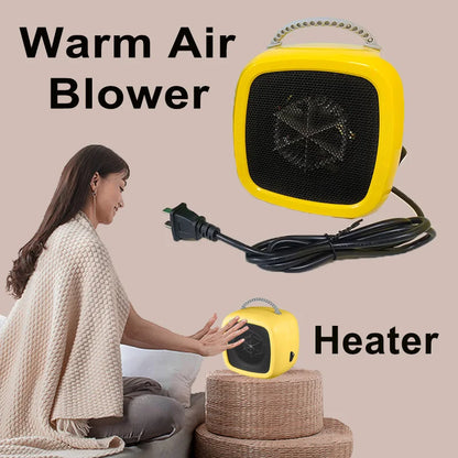 Compact Electric Space Heater Mini Portable Ceramic