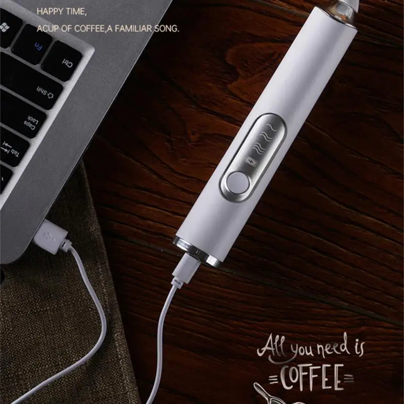 Premium Electric Milk Frother & Coffee Mixer