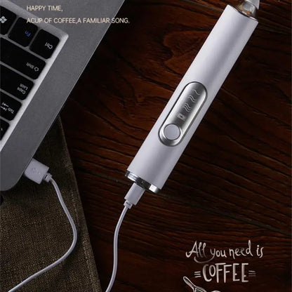 Premium Electric Milk Frother & Coffee Mixer