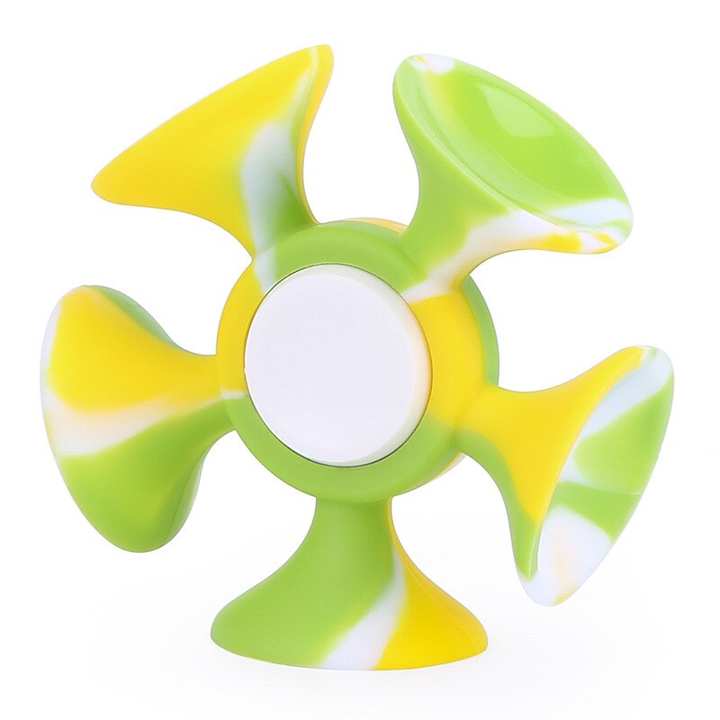 Relaxing Silicone Fidget Spinner Toy
