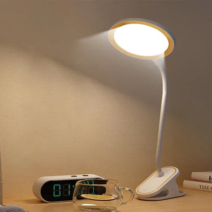 Portable LED Desk Lamp with Rechargeable Battery