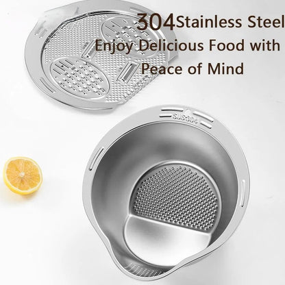 Easy Clean Stainless Steel Kitchen Sink Strainer Bowl