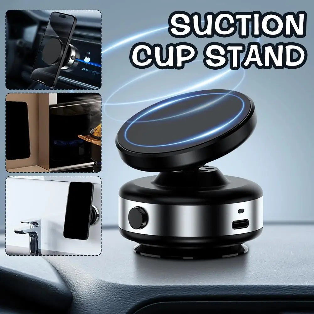 Powerful Car Phone Mount with Strong Magnetic Grip