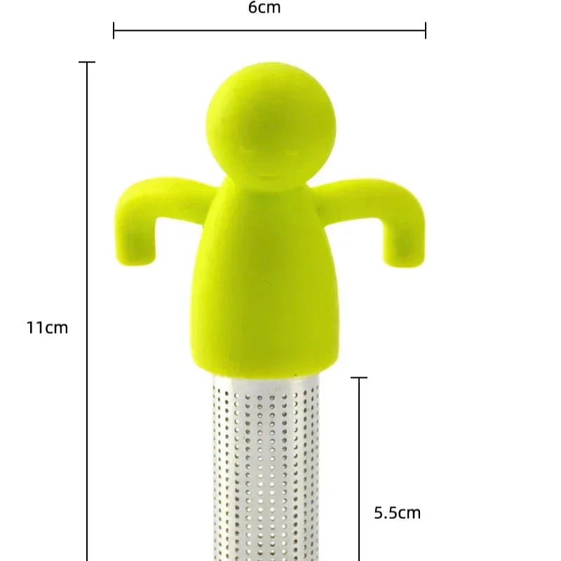 Calm Man Shaped Tea Steeper