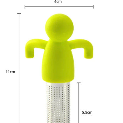 Calm Man Shaped Tea Steeper