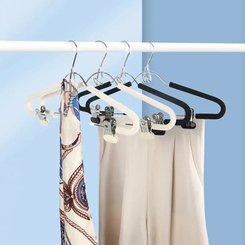 Compact Foldable Closet Organizer Hanger Set