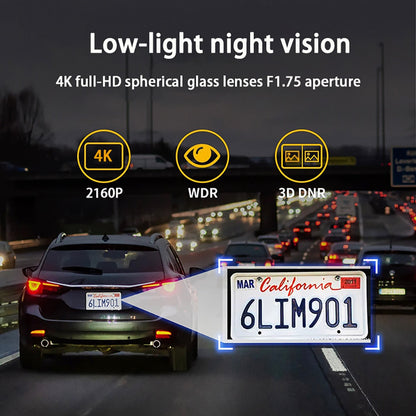 HD Car Dash Camera Parking Sensor Monitor