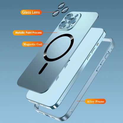 Strong Metal Magsafe iPhone Phone Case - Yeezlab