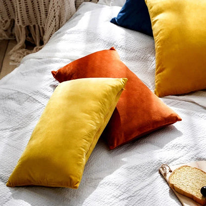 Soft Velvet Pillow Cover for Modern Home Decor