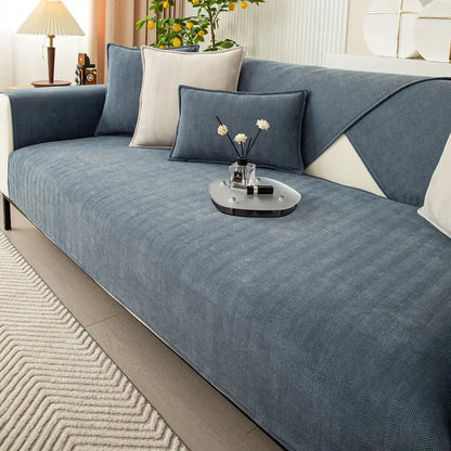 Yeezlab | Grippy Faux Leather Sofa Protector