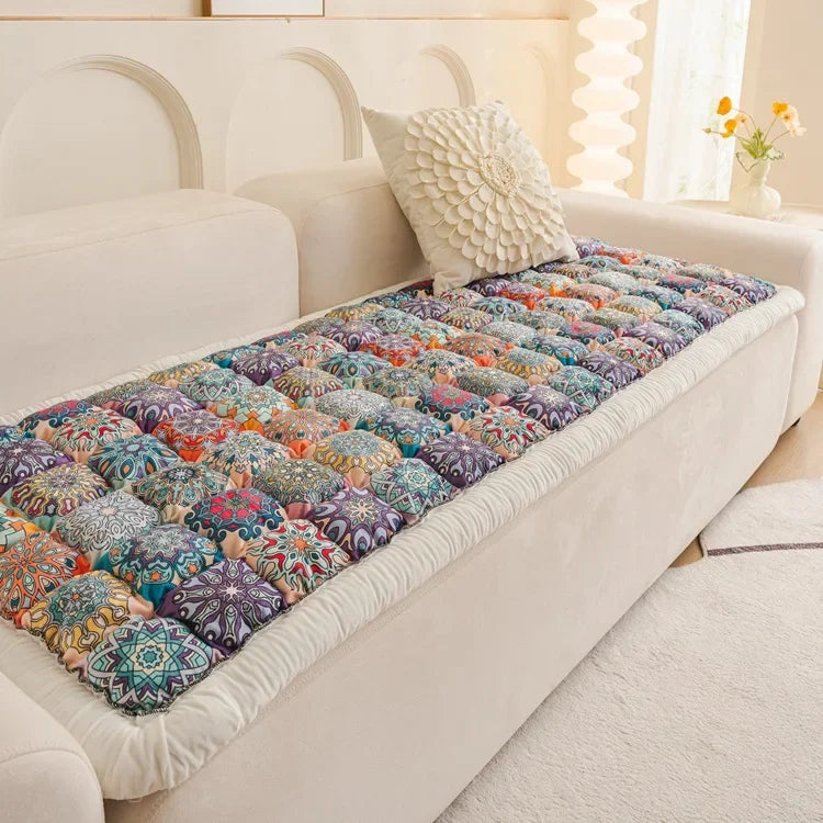 Colorful Boho Chic Sofa Cushion Cover