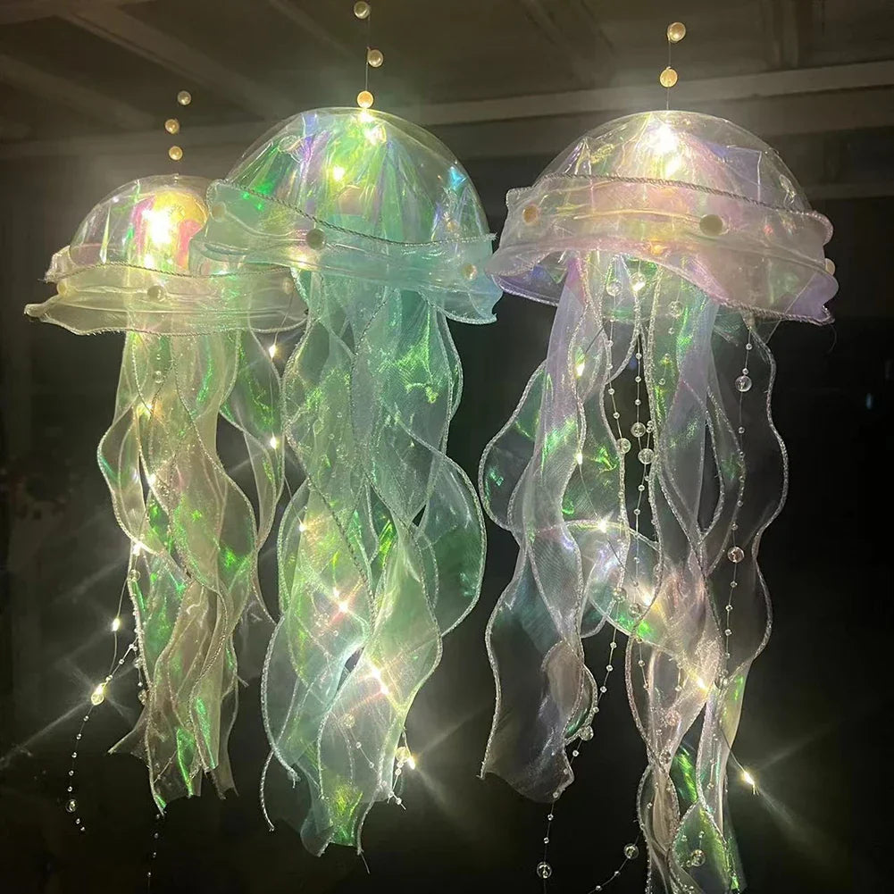 Beautiful Ocean Jellyfish Table Lamp