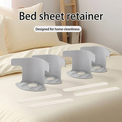 Easy Fit Bed Sheet Straps with Non Slip Grips