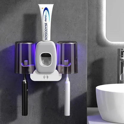 Automatic UV Toothbrush Sanitizer Wall Mount