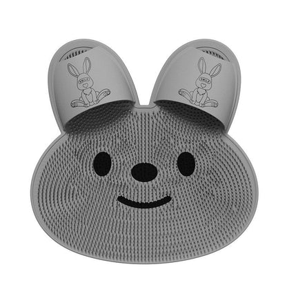 Soft Massage Bunny Bath Mat