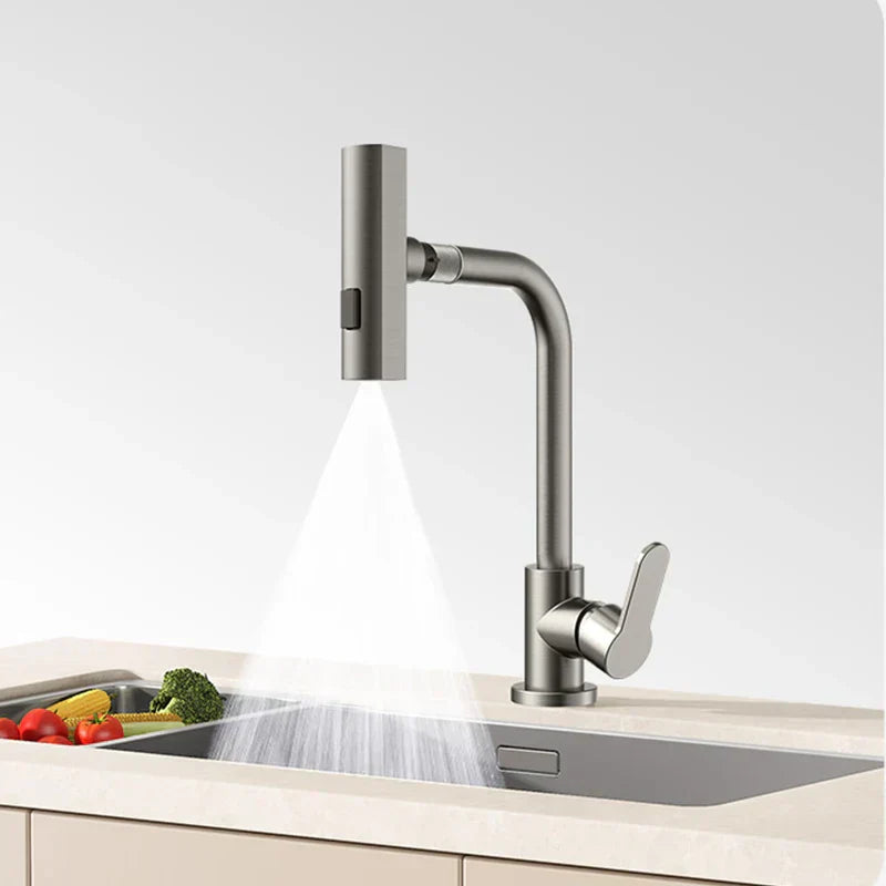 Modern Waterfall Kitchen Faucet Sleek Design