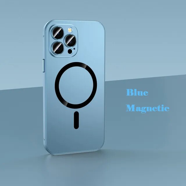 Strong Metal Magsafe iPhone Phone Case