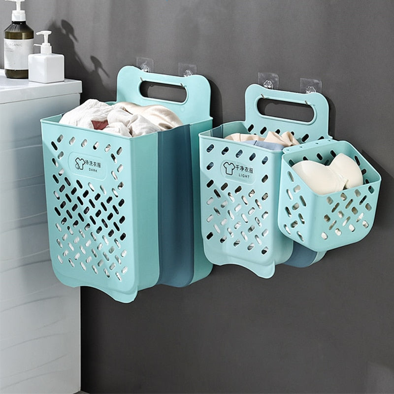 Collapsible Wall Mount Laundry Hamper