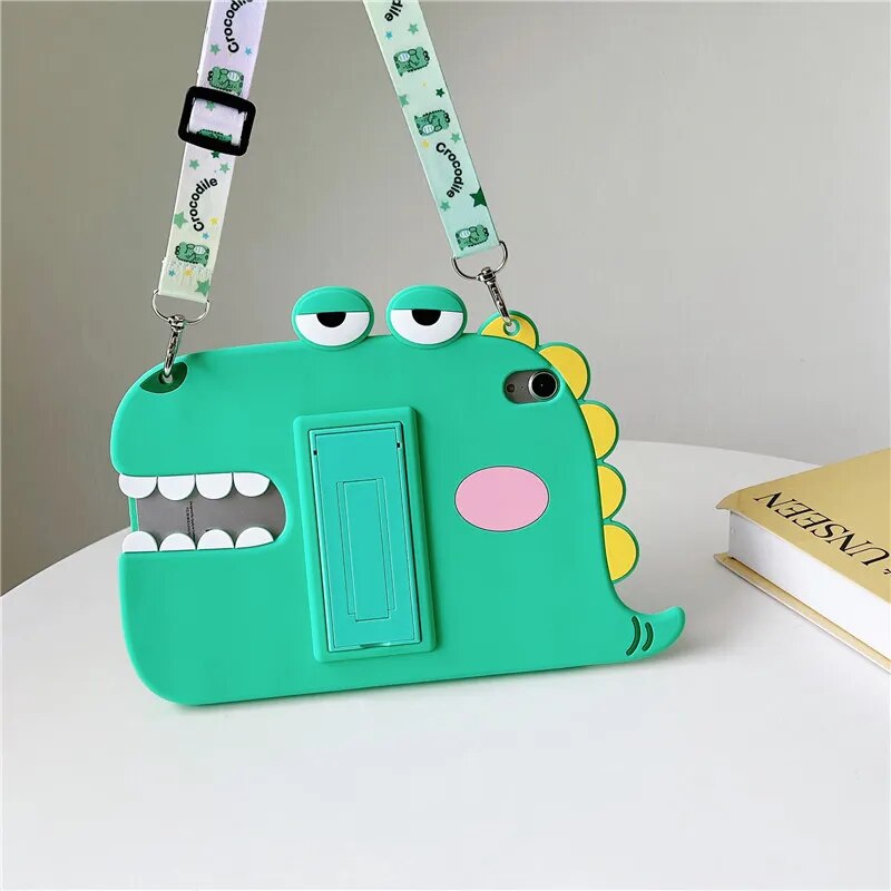 Fun Kids iPad Clear Protective Case Stand