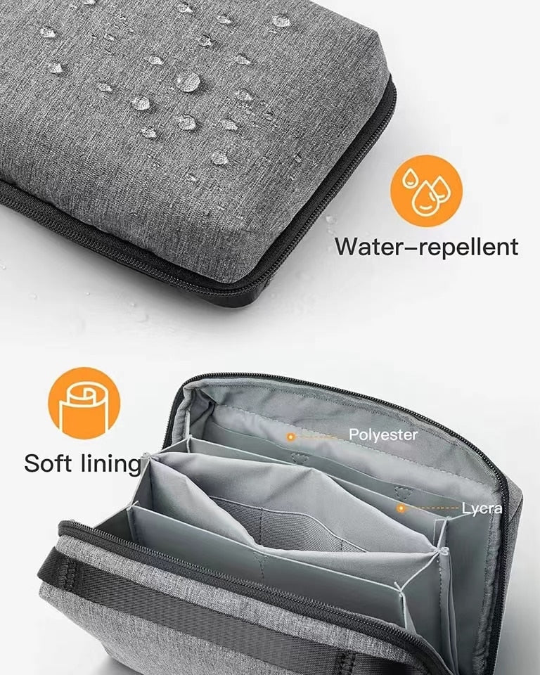 Portable Compact Travel Makeup Bag