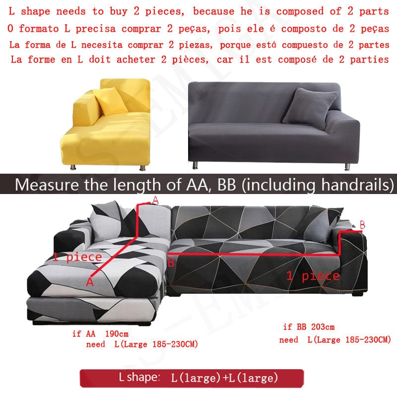 Stylish Grip Soft Stretch Sofa Slipcover