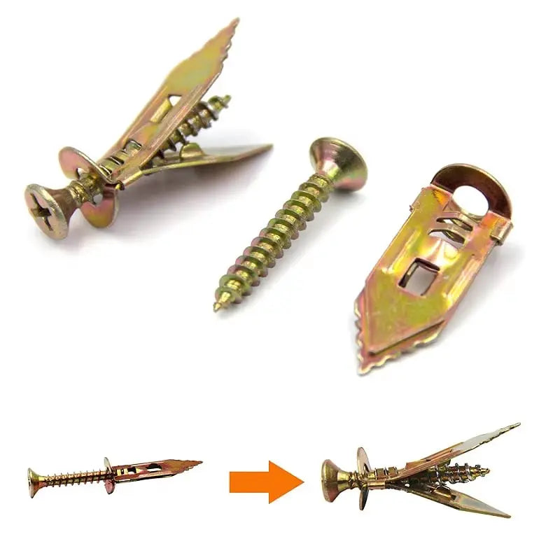 Easy Install Drywall Anchors with Screws