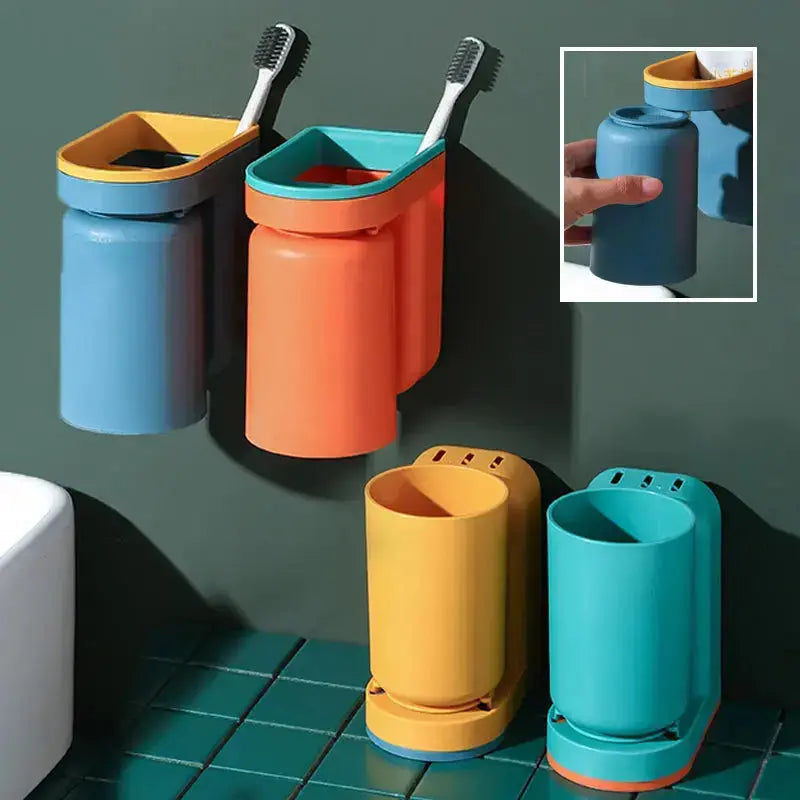 Easy Mount Toothbrush Holder
