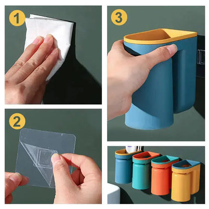 Easy Mount Toothbrush Holder