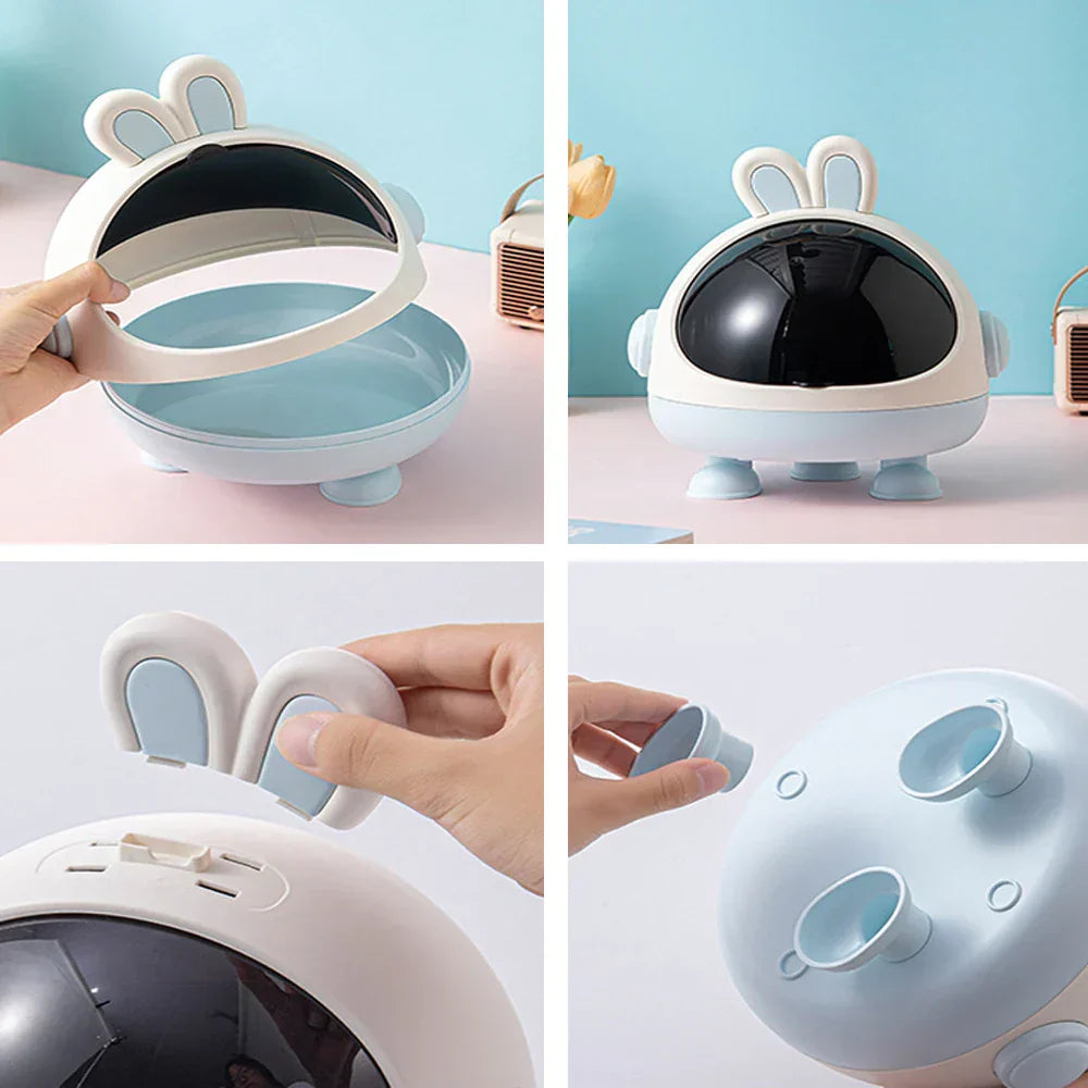 Small Cute Bunny Office Waste Can