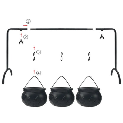 Spooky 3 Piece Candy Bowl Set