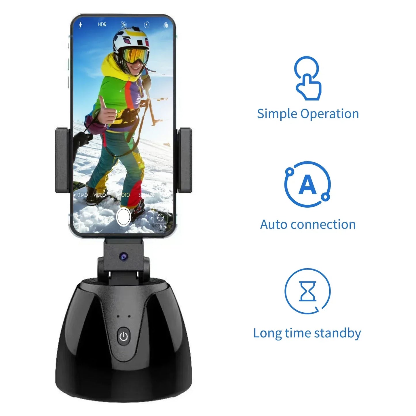 Smart 360 Degree Rotating Phone Mount Holder