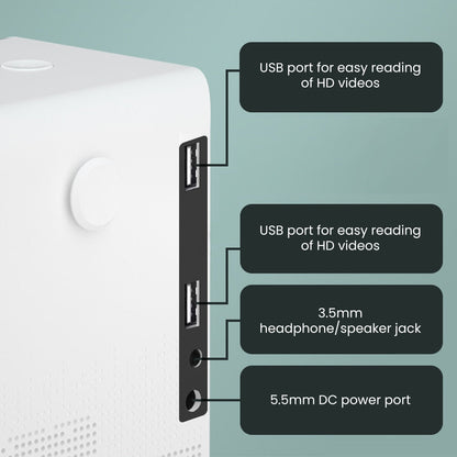 Portable Home Cinema Mini Projector HD