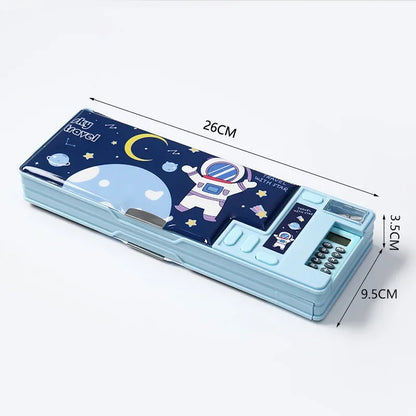 Fun Colorful Kids Pencil Case Calculator - Yeezlab