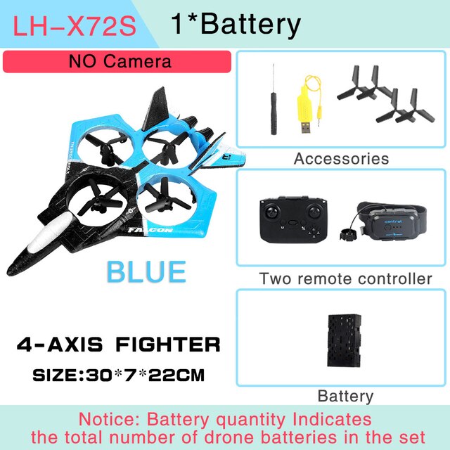 Tough Foam RC Drone Airplane Toy