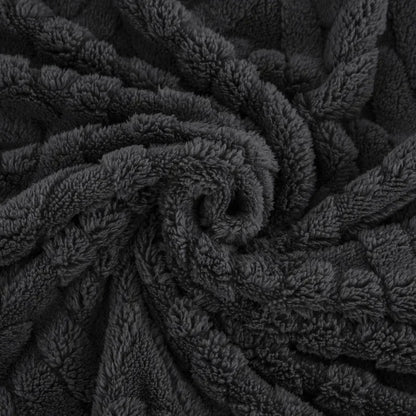 Warm Plush Fleece Throw Blanket for Winter