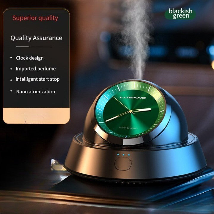 Car Freshener Smart Air Purifier Clock Diffuser