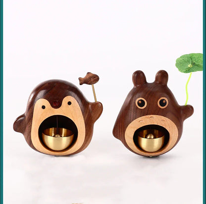 Fun Wooden Bird Doorbell