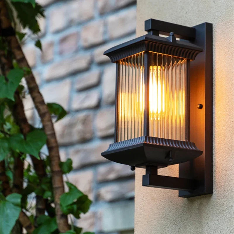Waterproof Outdoor Metal Wall Lamp for Garden and Patio