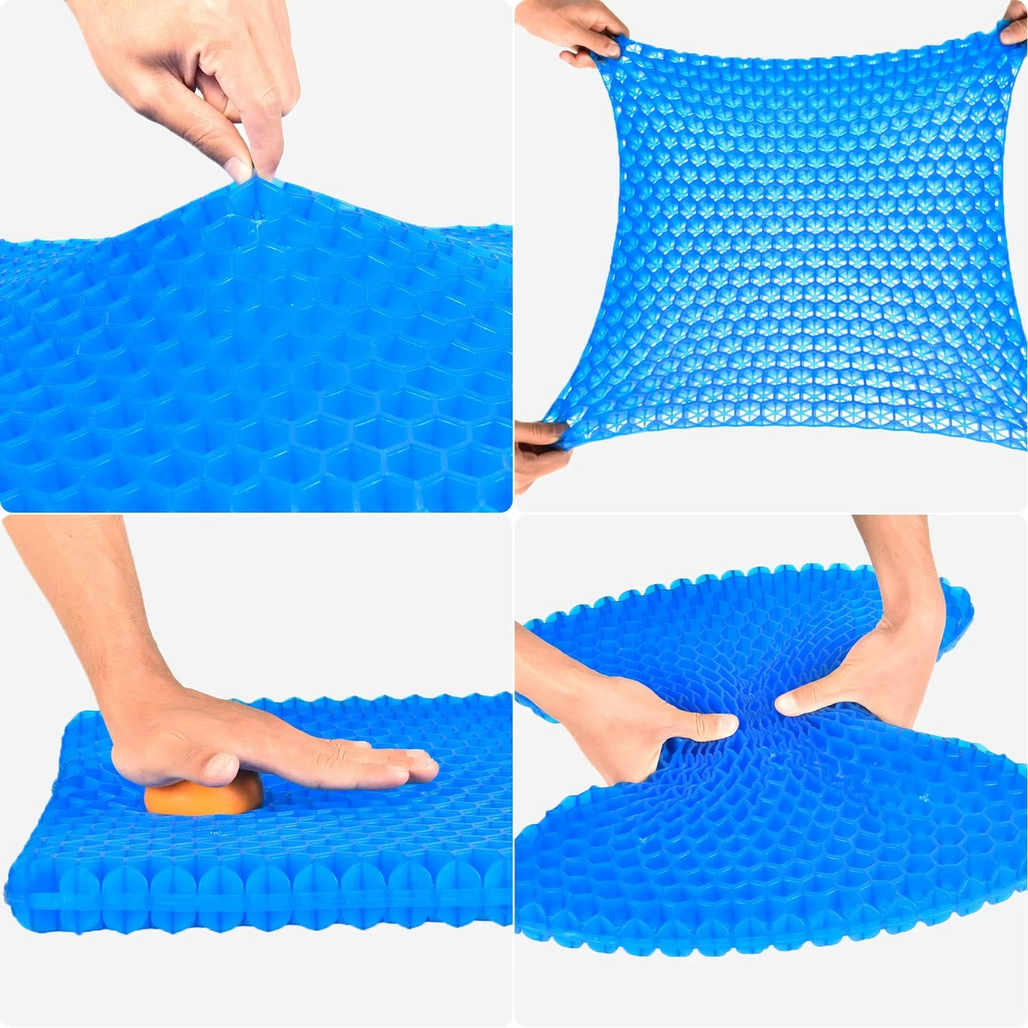 Premium Gel Cushion for Back Support and Relief
