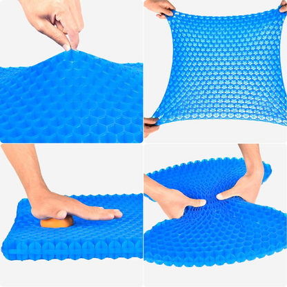 Premium Gel Cushion for Back Support and Relief
