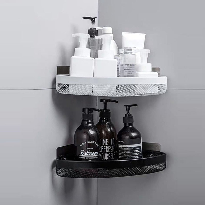 Space-Saving Shower Caddy Corner Shelf