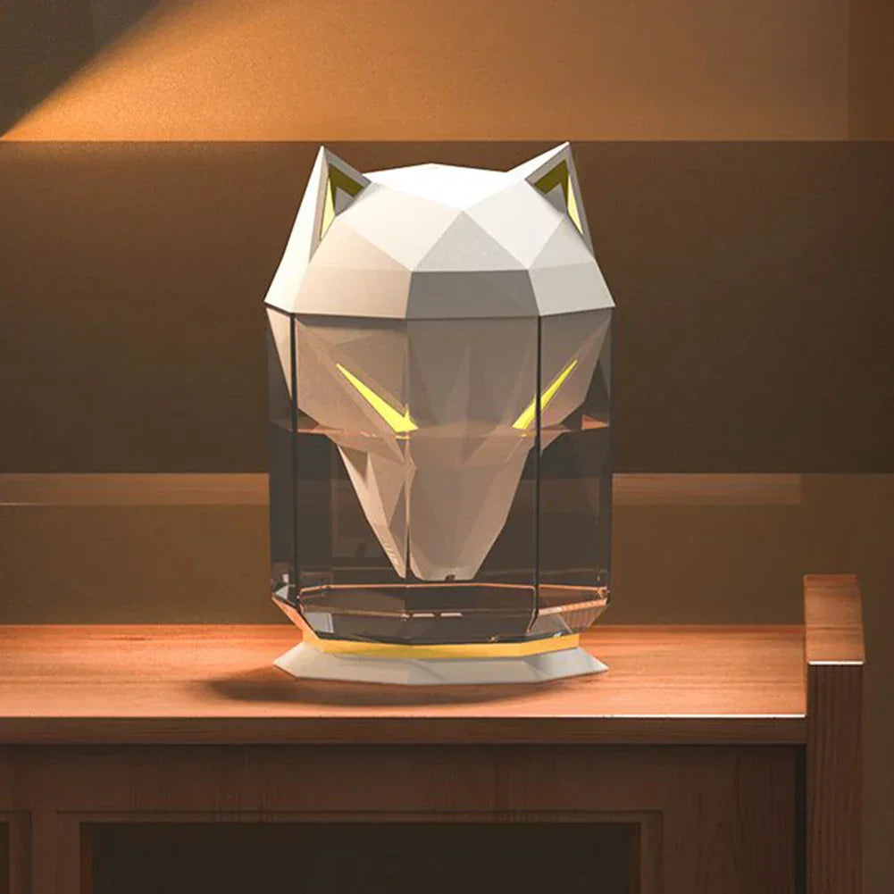 Cozy Wolf Night Light Aroma Diffuser Lamp
